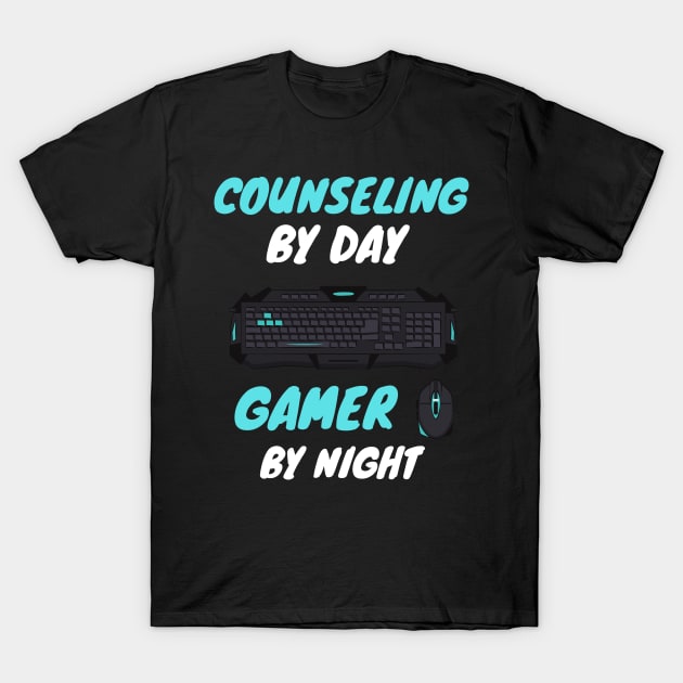 Counseling Gamer T-Shirt by SnowballSteps